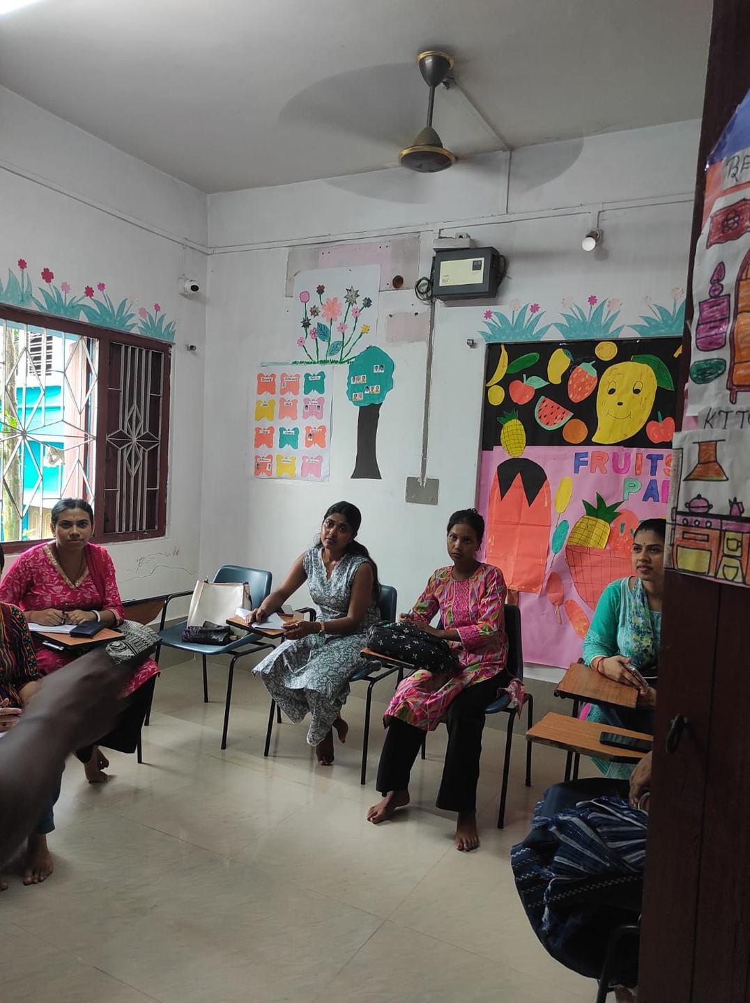 The Montessori training room at Asiatic Institute