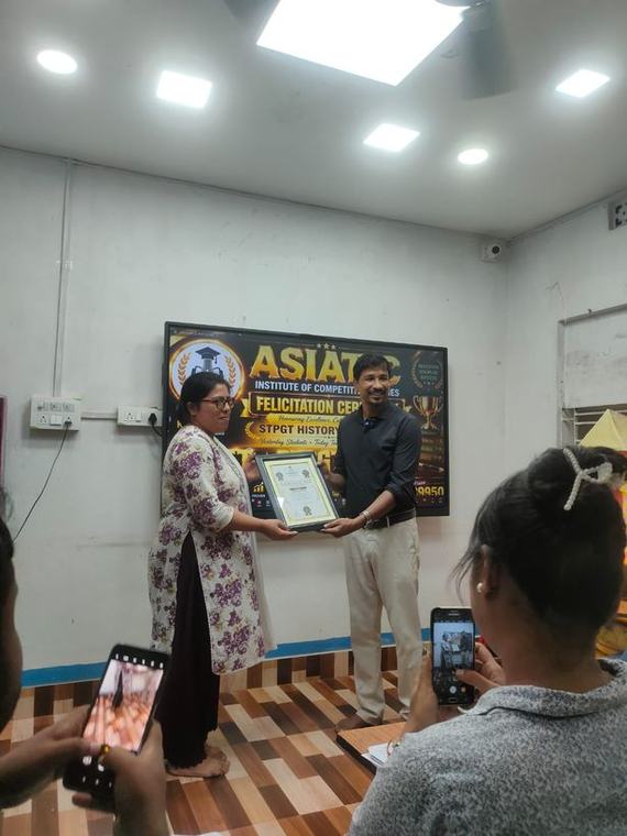 Certificate presentation