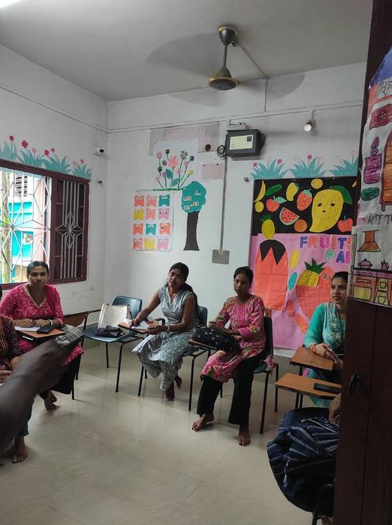 The Montessori training room at Asiatic Institute